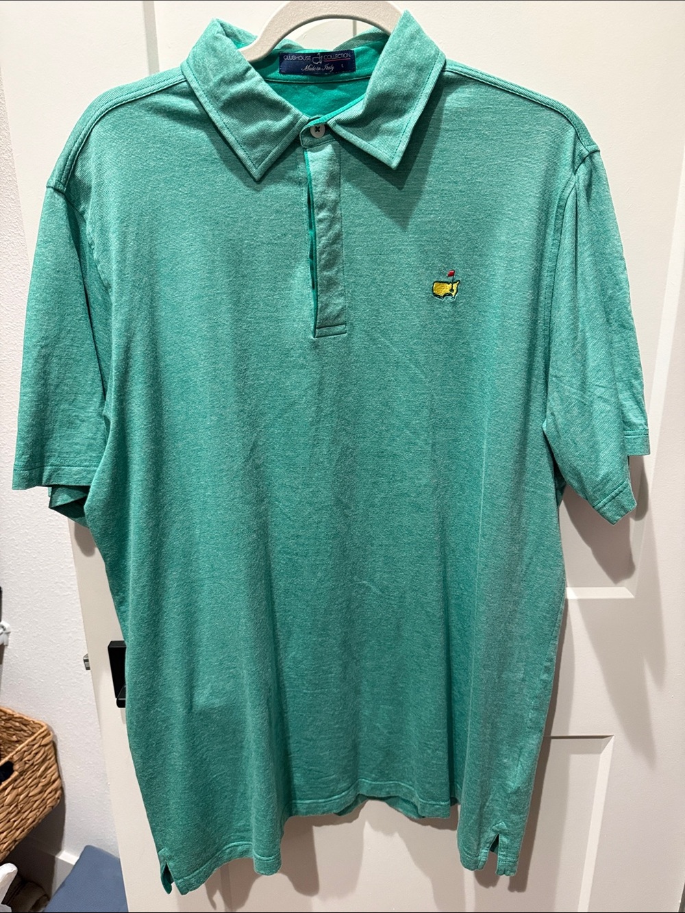 Green Masters Embroidered Logo Polo Shirt - Men's